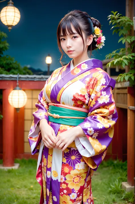 woman, (wearing colorful kimono_clothes:1.3), holiday,
good hand,4k, high-res, masterpiece, best quality, head:1.3,((hasselblad ...