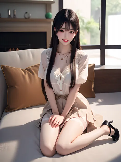 blushing embarassed smiling ilicheng, 
Mouth closed, Balanced eyes,
(Best quality details:1.2),Realistic,8K high definition,(1girll:1),Ultra detailed,High quality texture,Intricate details,Detailed texture,finely detailed,High detail,Extremely detailed CG,...