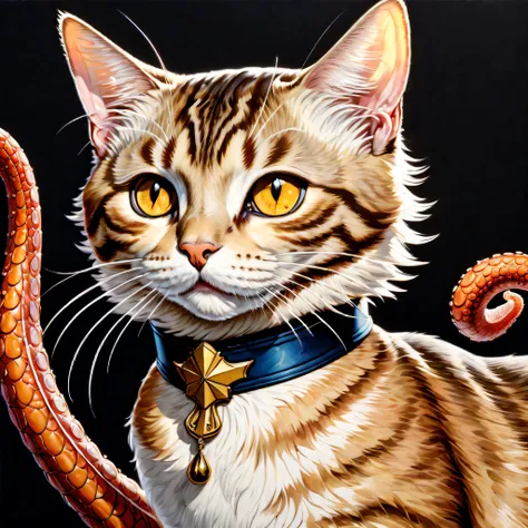 cat-goose of Captain-MARVEL-comic character illustration, cat-goose is american shorthair, pale brown and blown fur, dignity and loveliness atmosphere, (((master piece:1.3))), (stunning masterpiece:1.3), intricate detail fur, siting, stunning gouache and p...