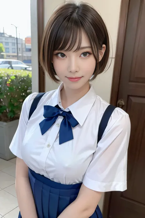 ​masterpiece, 1 beautiful girl, A detailed eye, Swollen eyes, top-quality, 超A high resolution, (reality: 1.4), 电影灯光, japanes, Trendy Korean Cosmetics、a asian beauty, very extremely beautiful, Beautiful skins, A slender, Forward-facing body, (A hyper-realis...