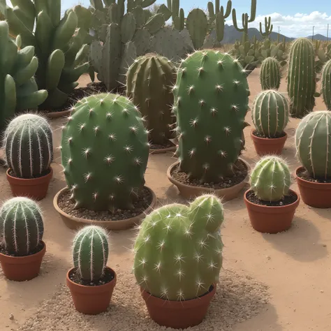 Cactus déguiser en policier