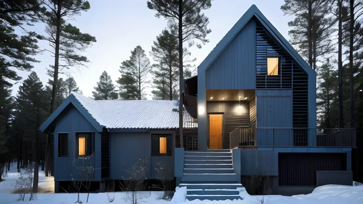 HOUSE IN THE PINE FOREST