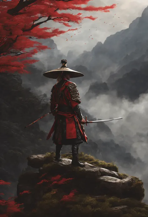 samurai fadel, o tempo se perde em um mundo de caos; terms of principles, good values and habits no longer exist and are no long...