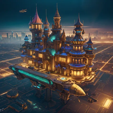 model
dreamshaper ,steampunkschematics, ten unusual military fighters fly over futuristic city ! from above, you can see unusual...