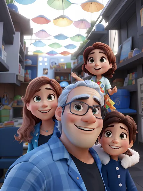 EFEITO PIXAR NESTA FAMILIA