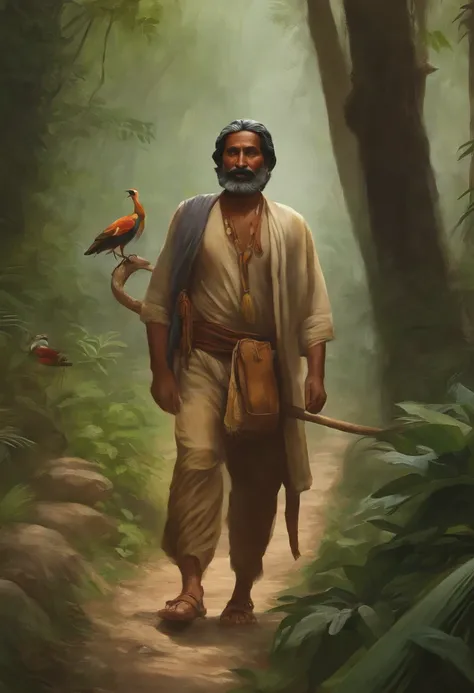 INDIAN MAN FOLLOWING  MAN IN himalayan JUNGLE MAN WITH BIRDS, in his mind, 8K --realistic
INDIAN MAN FOLLOWING  MAN IN himalayan JUNGLE HABAB BABOOST   --aspect 19:9
INDIAN MAN FOLLOWING  MAN IN himalayan JUNGLE MANY  --no text --stop 80 --ar 4:5
INDIAN MA...