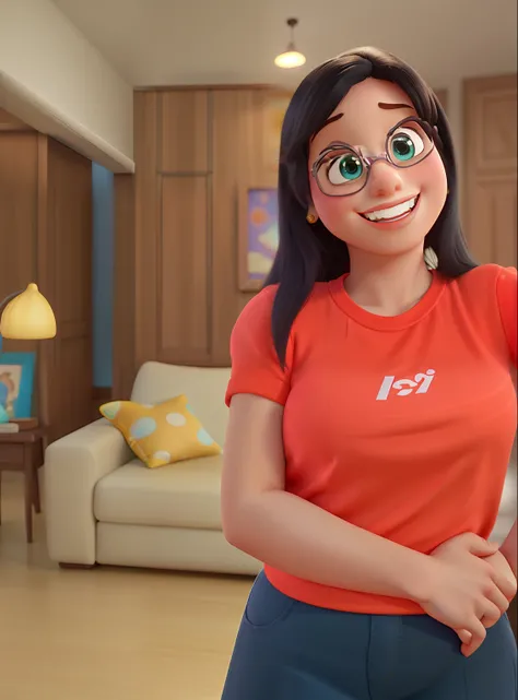 mulher Estilo Disney Pixar, alta qualidade, melhor imagem