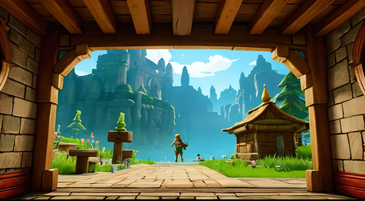 Zelda Style Scenery