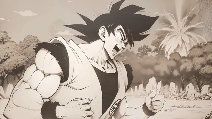 Anime Goku Dragon Ball 2D