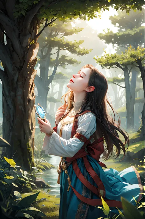 Once upon a time, In the deep taiga, On the shore of the Misty Lake, Once upon a time there lived a girl named Anna. Her unusual beauty and mysterious eyes attracted everyones attention, Who has heard of it. Legends spoke, that Anna had the ability to pred...