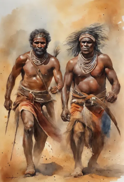 Australian Aboriginal warriors