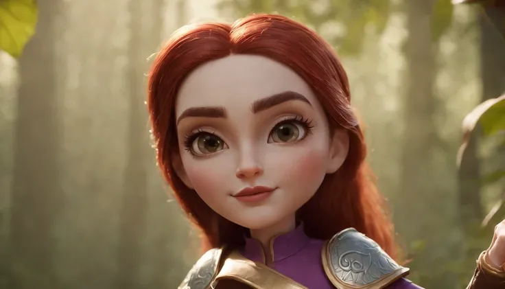 "Angela, Cute and cuddly characters in League of Legends, High-quality 3D illustrations and incredible detail. Michelle Bolsonaro:1.5, Anti-Matthews Fernandez, Youji."