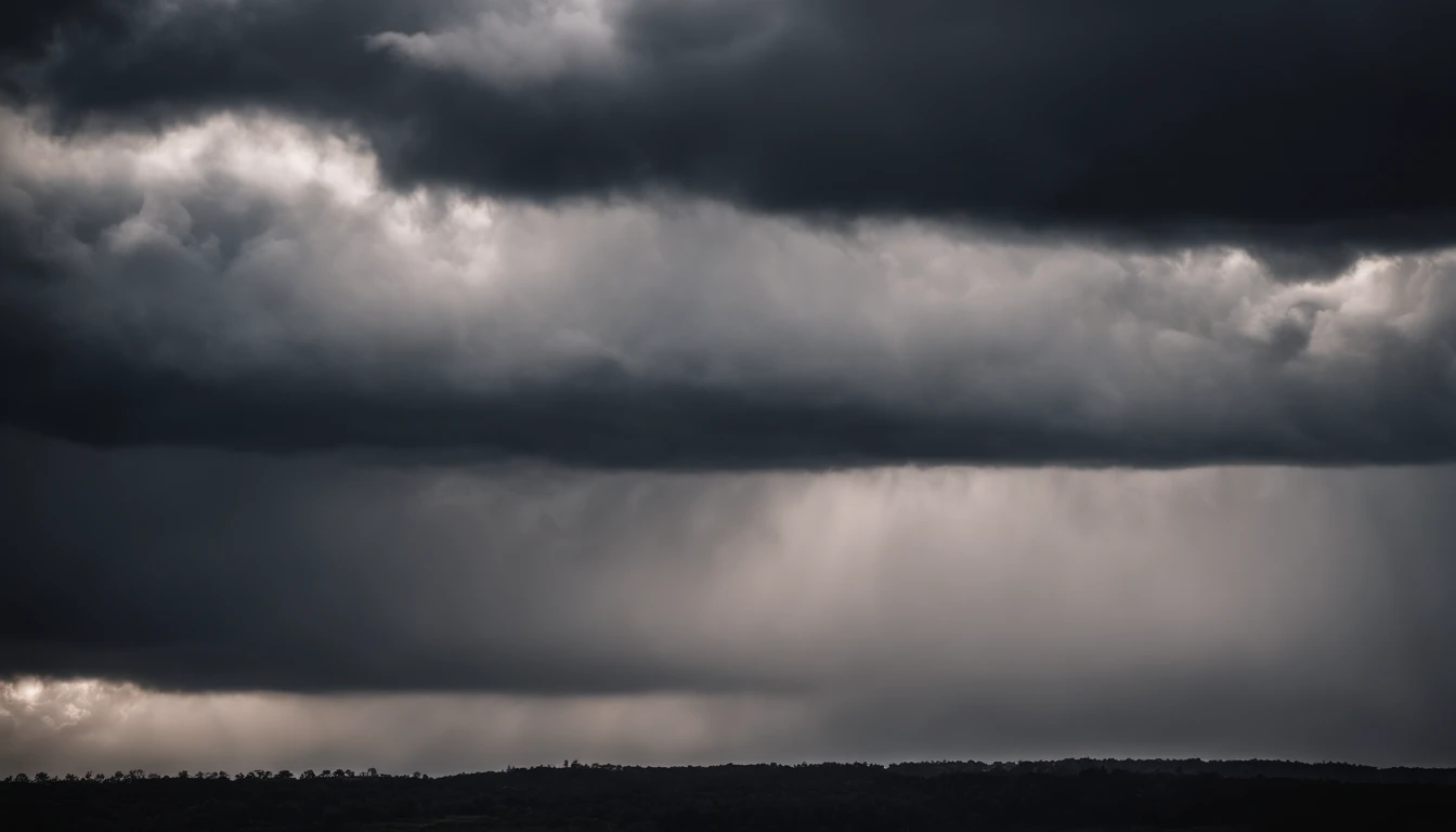 Grey sky, clouds, epic, stormy clouds.