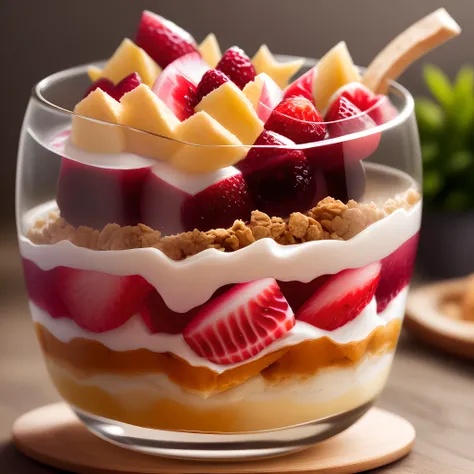 parfait　top-quality　Top image quality　It looks delicious　Raw photo