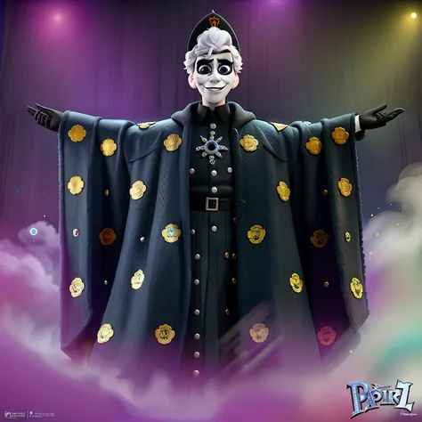 Papa Emeritus em estilo pixar