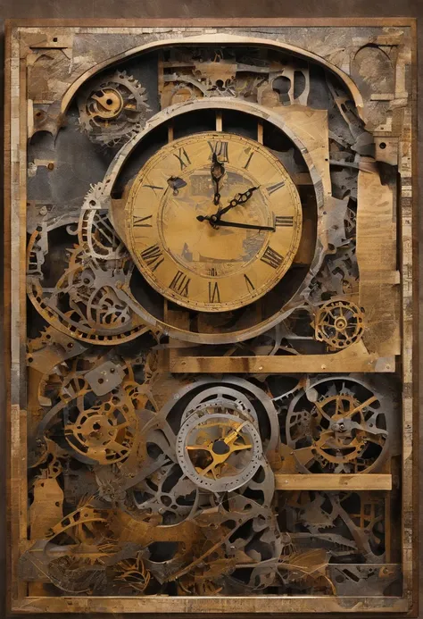 Clock mechanical clock