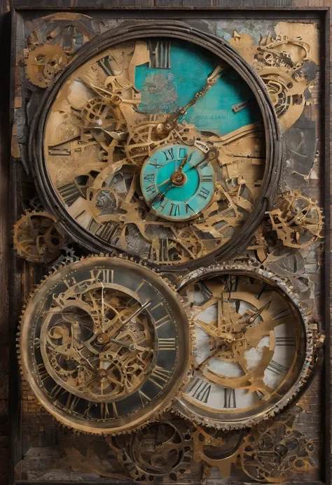 Clock mechanical clock