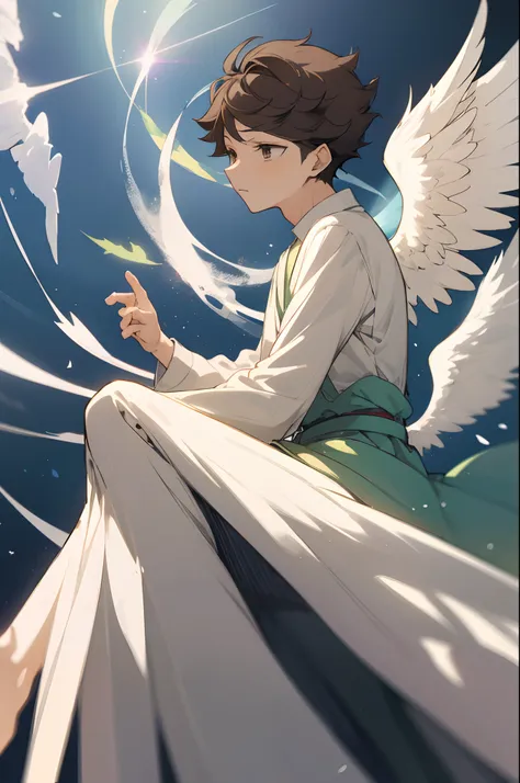 oikawa tooru, god, ascended to heaven, angel