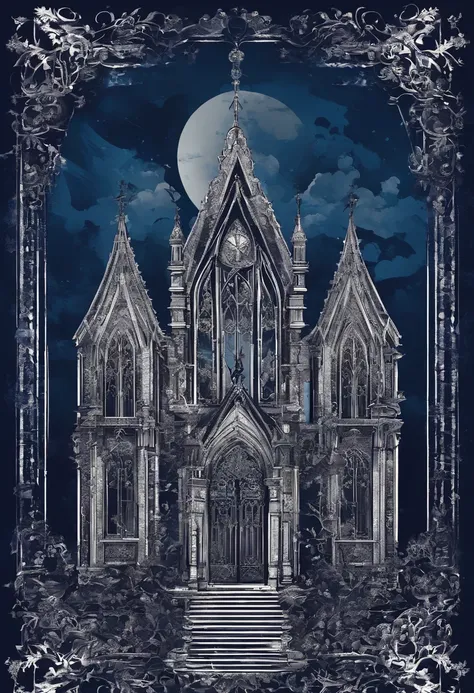 dark blue sky, A fire, Something new, Blink - and - you - lose - details, Wicano, Dark and creepy gothic, Romantic Gothic, Dark ornate gothic