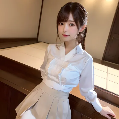 (Best Quality,4K,8K,hight resolution,masutepiece:1.2),Ultra-detailed,(Realistic,Photorealistic,Photorealsitic:1.37),cute-style,skirt by the,dian,Dribbling High Detail 8K,Studio Lighting - V 6, Real life girls, portrait of a japanese teen, Japan Dress Code