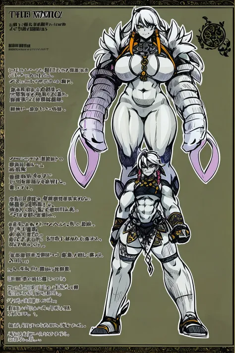 Ebony skinned female with white dreadlocks, thicc, wearing tribal warrior outfit, full body, standing, full body