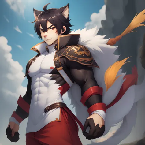 Furry, Rakuo, Anime, Male