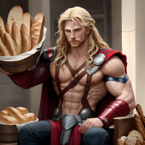 Thor god of thunder and bread