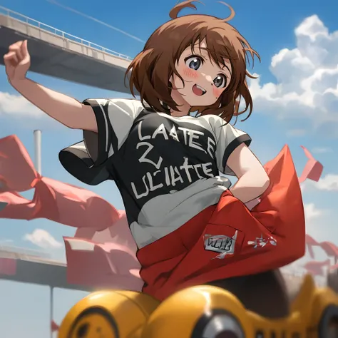 Ochaco Ururaka wearing a Black Lives Matter shirt