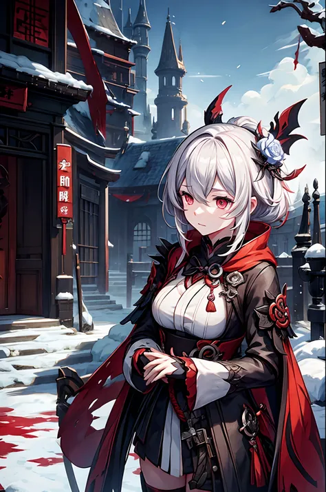 Genshin, Honkai, Bloodborne, character. female