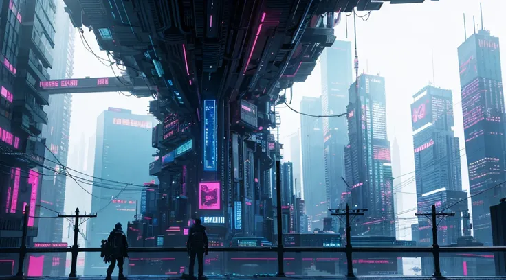 cyberpunk city