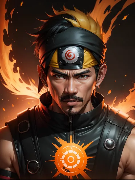 Joko Widodo,Naruto Uzumaki, Fotografia Extremamente Realista, Homen