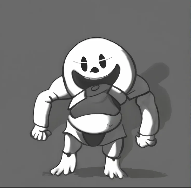 Sans as a underwear model