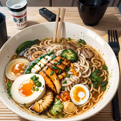 Home-type ramen noodles