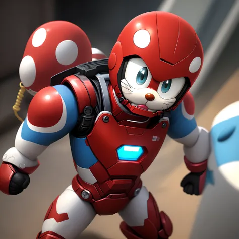 Doraemon as an Ironman suit