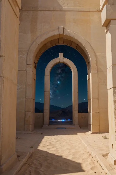 star gate located in dessert