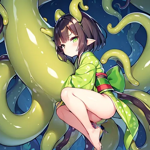 Green tentacles