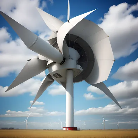 Huge Wind Turbine Generator