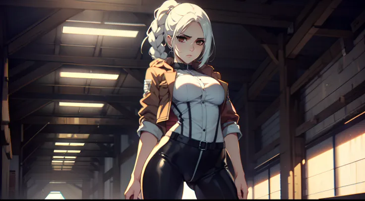 photo portrait, Beautiful figure, Lucy from the anime series Cyberpunk Edge Runner, Erotica, Nudie, half naked, a 1girl, facing the viewer, Beautiful figure (Proper Anatopy 1.1.), in full height (Body Full 1.1), Slim, Slender figure, Slender figure, shapel...