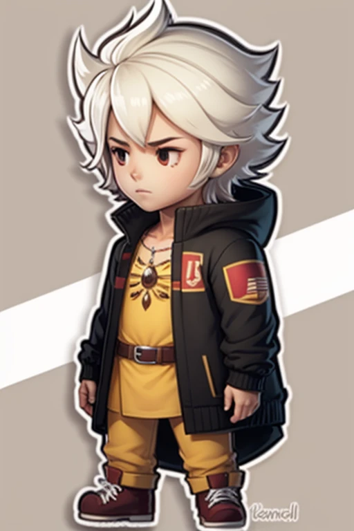 chibi,full body,standingkarna,