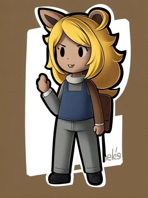 chibi,full body,standing,noel