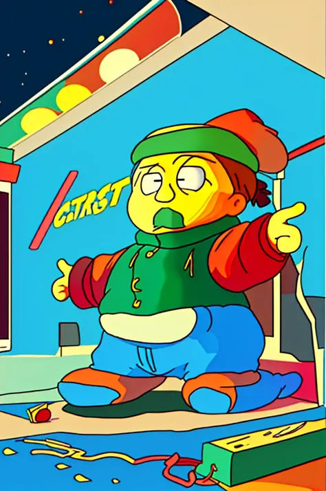 (Arcade)，(Retro)，(nostalgia), ((Eric Cartman))