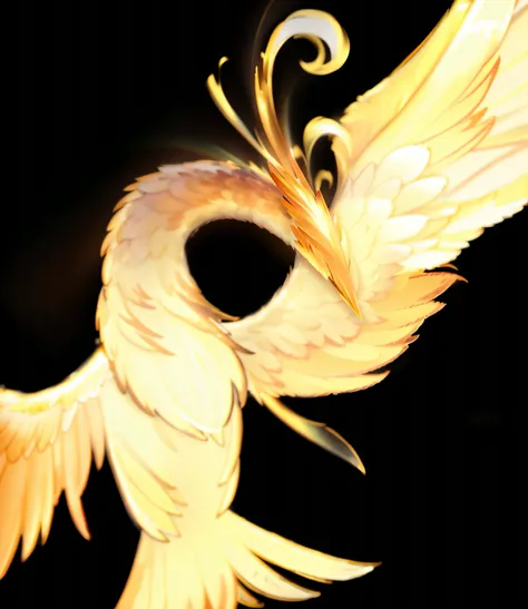 Refinement，Wing feathers,Golden Phoenix