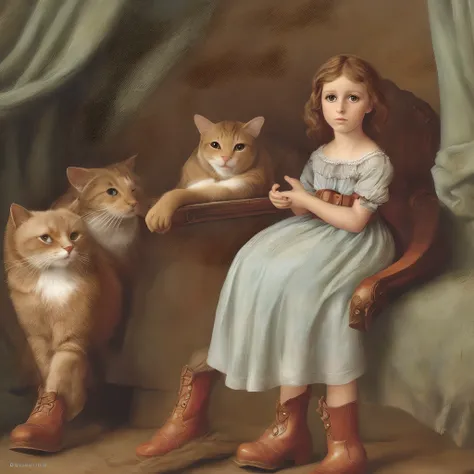 crie uma princesa inspirada no livro o gato de botas