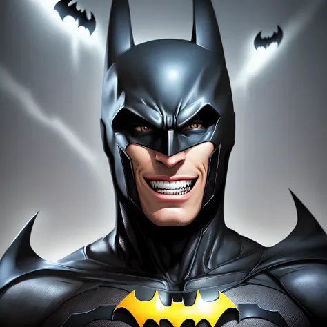 Batman with diamond grills