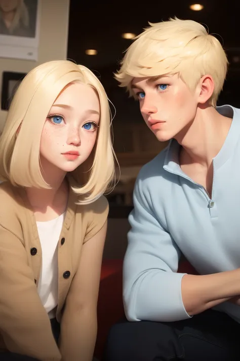 blonde hair blue eyes boy with freckles and blonde hair blue eyes girl dating