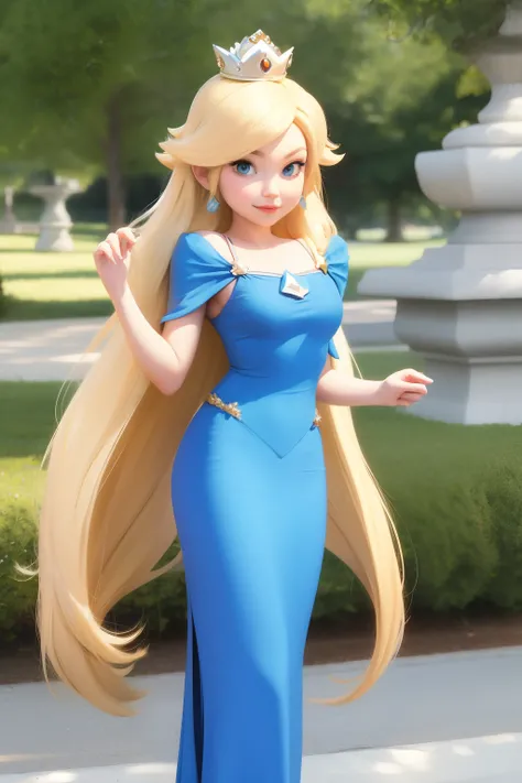 Princess Rosalina from Super Mario Galaxy With really, really, really, really long hair