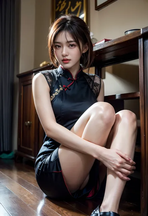 ulzzang -6500-v1.1, (Raw photo:1.2), (Photorealistic:1.4), Beautiful detailed girl, Very detailed eyes and face, Beautiful detailed eyes, （Wet crotch:1.5）,Ridiculous, Incredibly ridiculous, Huge file size, （super detailed:1.5）, High resolution, Very detail...