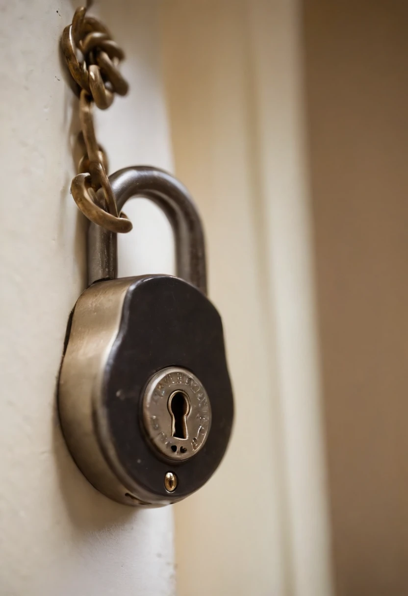 A close-up of a lock with a broken key stuck inside.,original,being more than six feet tall, very lean, with piercing eyes and a thin hawk-like nose. Holmess voice was high and occasionally strident.