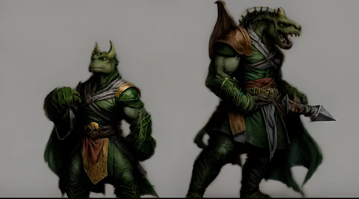 Dnd character, dragonborn, rogue, female, silver, pet geeko