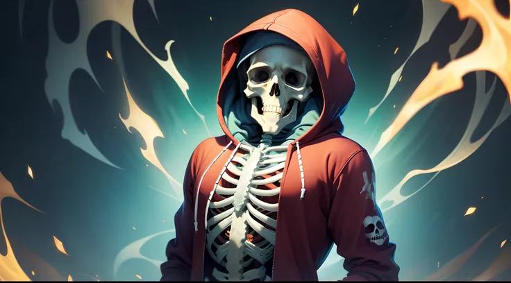 hoodie skeleton